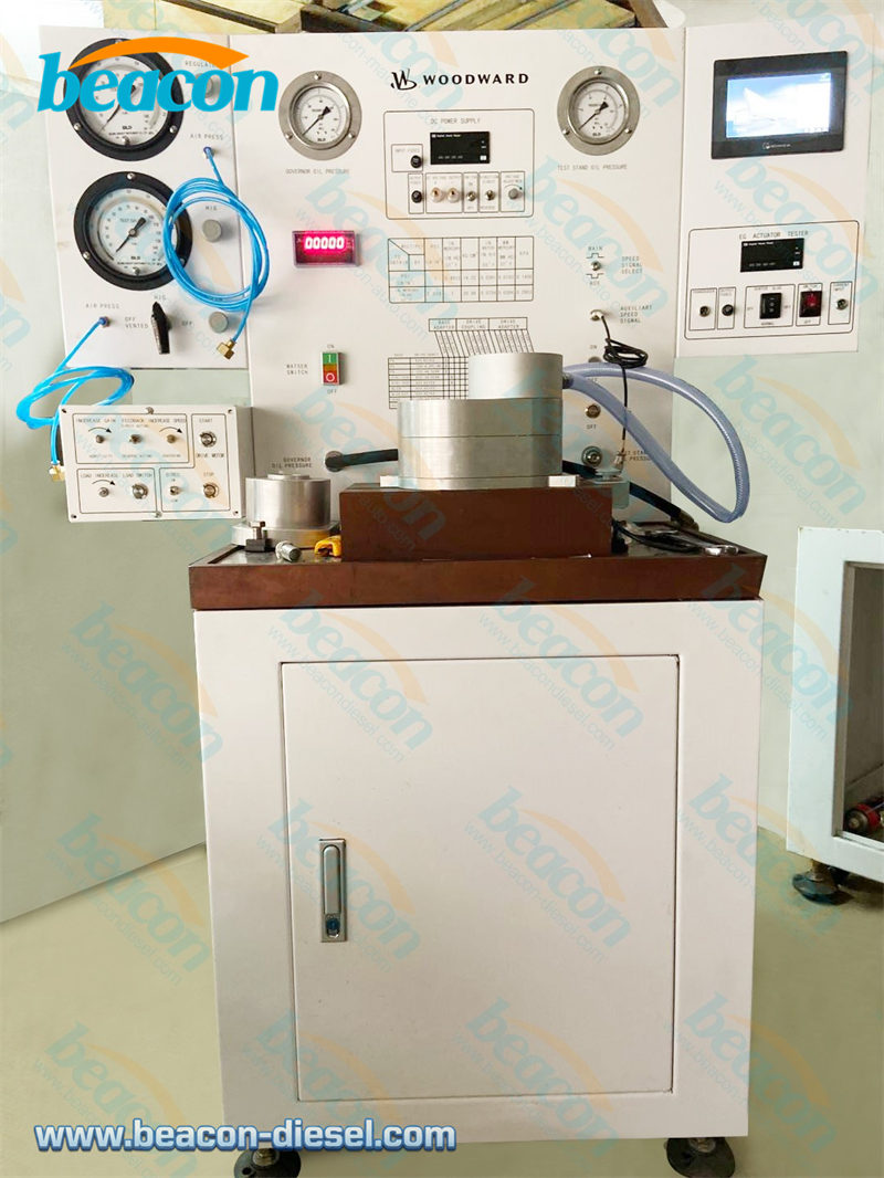 BK2000 speed governor test bench front view