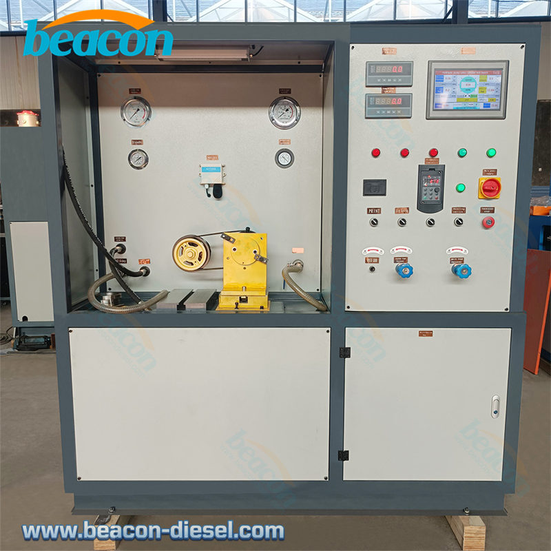 BP-A1 hydraulic steering booster pump test bench front view