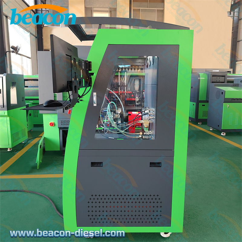 Side profile of diesel test stand CR1026 showing ventilation