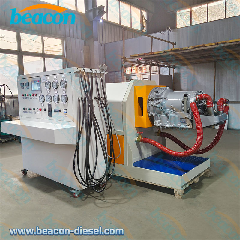 Side profile of BCZB-4 gearbox testing machine