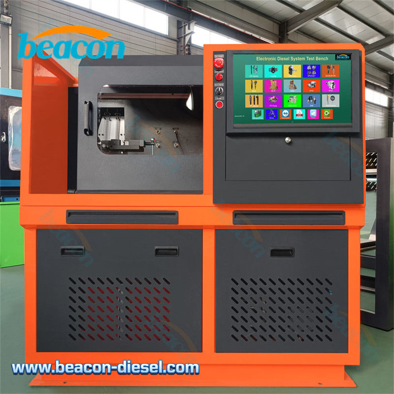 Front view of Beacon CR309 common rail injector test bench