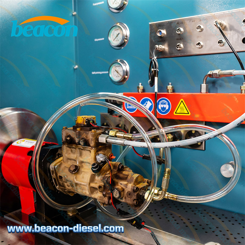 Caterpillar CAT 320D pump special testing adapter and setup