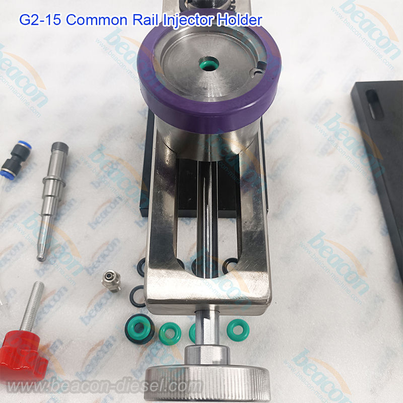G2-15 Common Rail Injector Holder kit with mounting stand and accessories