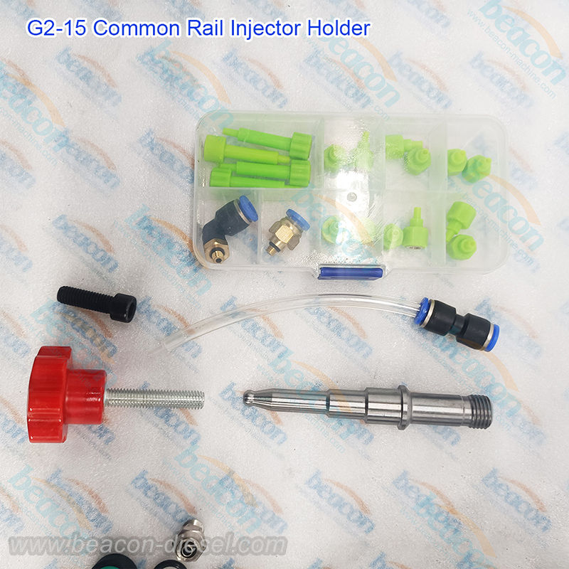 G2-15 Common Rail Injector Holder kit with mounting stand and accessories