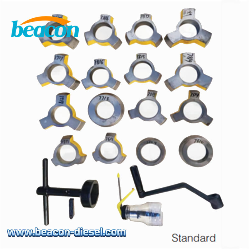 Standard centering cones, adapters, and cutting tools for T8362