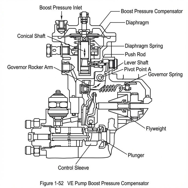 Figure 1-52 VE Pump Boost Pressure Compensator