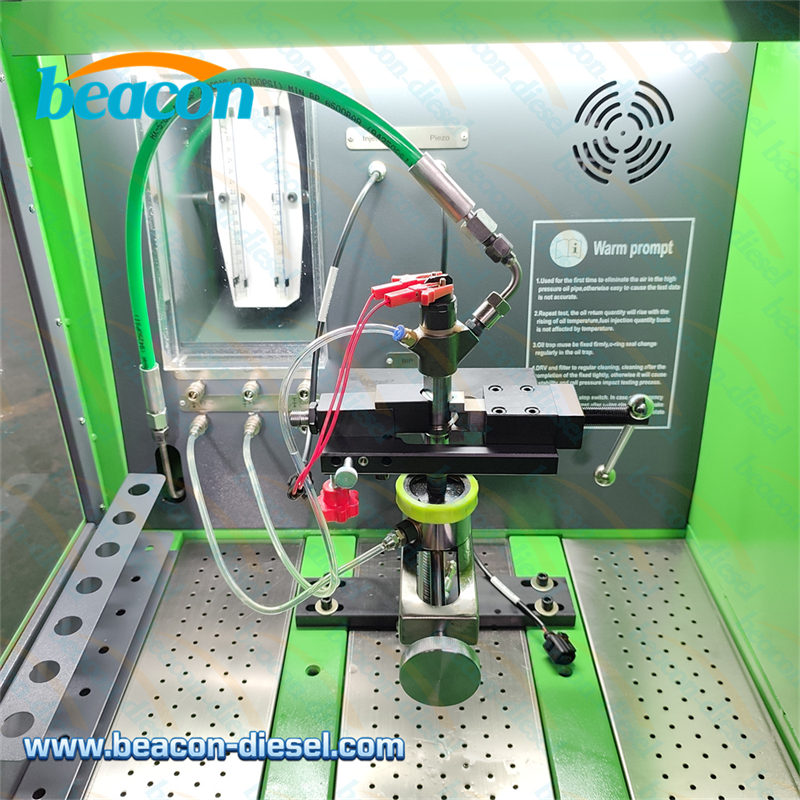 Interior view of CR317S testing chamber with high-pressure pipes and lighting