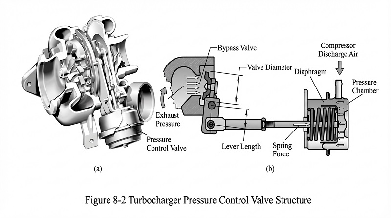 Figure 8-2 Turbocharger Pressure Control Valve Structure
