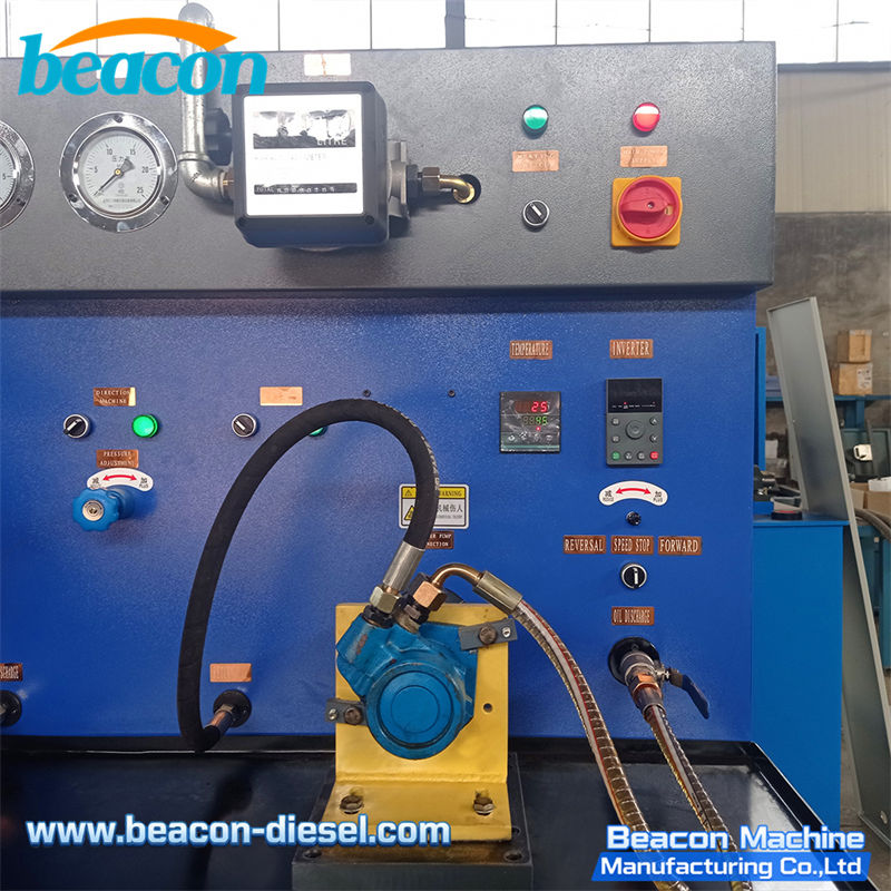 Hydraulic connection work area of BC-SGC