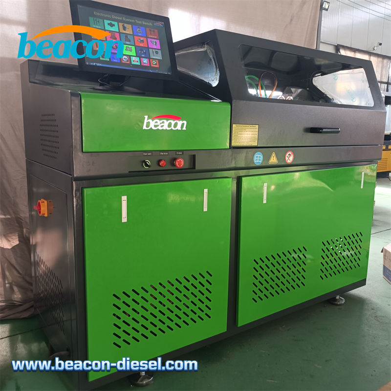 CR708T Diesel Test Bench Side View Green Chassis