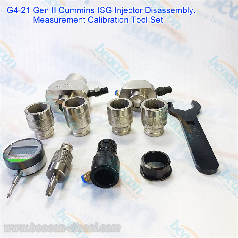 Precision measurement tool set for Dongfeng Foton ISG injectors