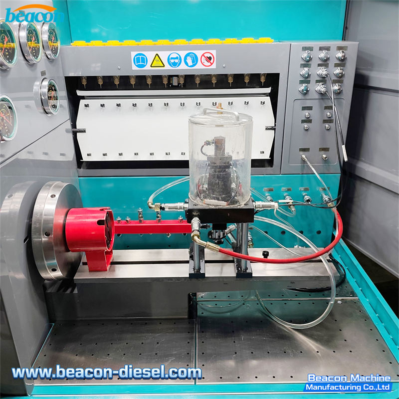 Testing CAT C7 C9 HEUI injector on CR918-PRO workspace