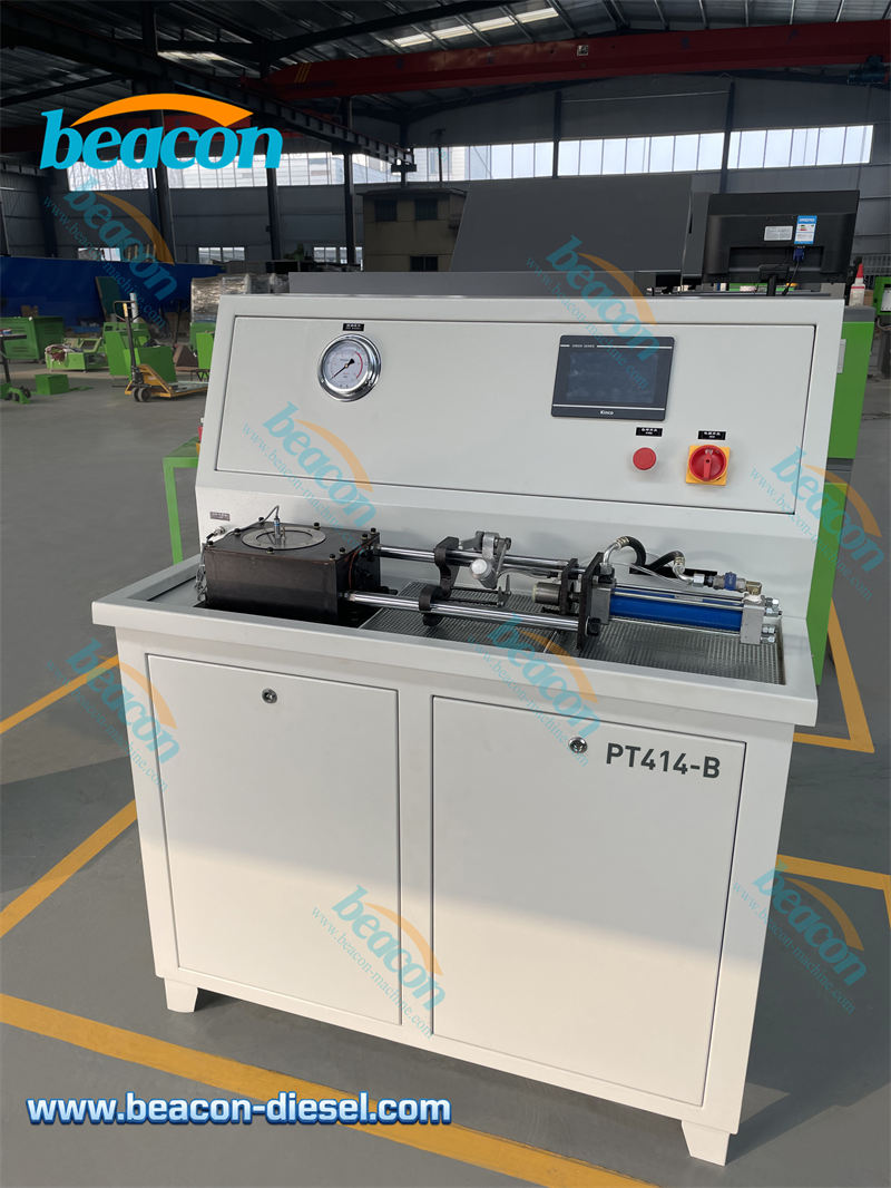 PT414 Test Bench Front View White Design