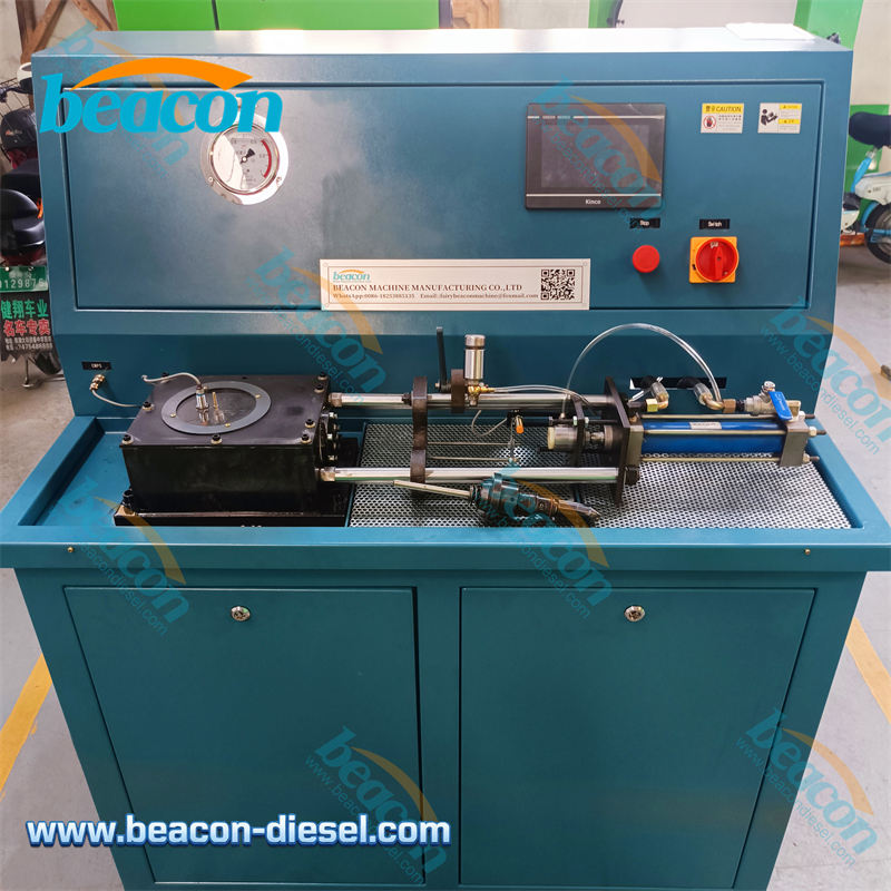 PT Injector Clamping and Testing Work Area