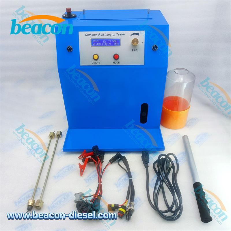 CR800 common rail injector tester front view blue