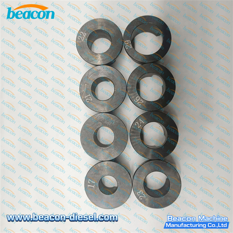 Injector measuring adapters and calibration shims details