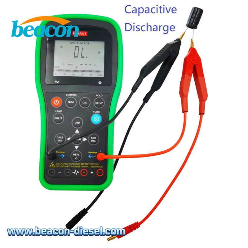 LCR06 Testing Capacitor Discharge Safety