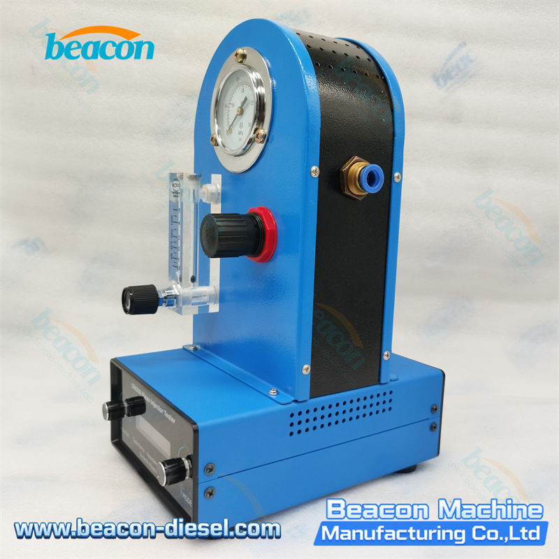 CRI250 Piezo Tester control knobs and screen