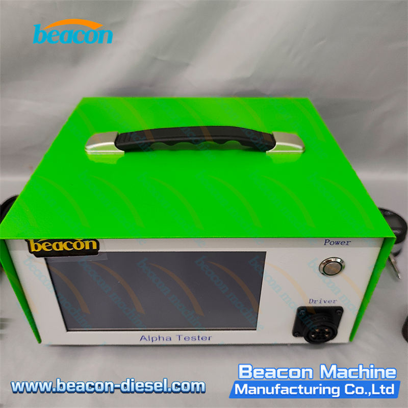 CRI350 tester front interface and touch screen display