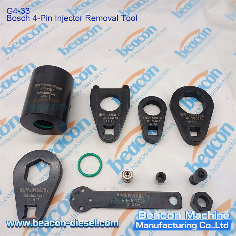 G4-33 Bosch 4-Pin common rail injector removal tool complete kit