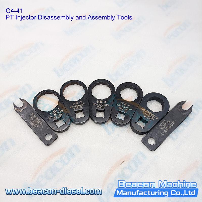 G4-41 PT injector disassembly sockets and wrenches set