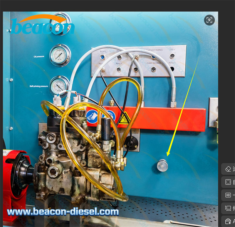 Added pressure regulating valve on CR819S