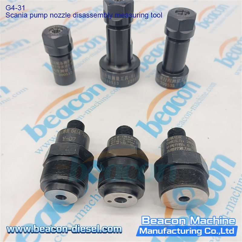 Precision measuring components for G4-31 tool