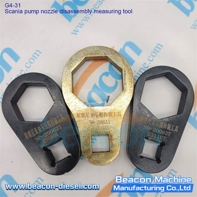 Professional Scania injector repair socket set